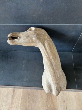 RARE Vintage 70’s Taxidermy Deer Head Mold Form. Cast No. 804, Browsing Doe, Odd